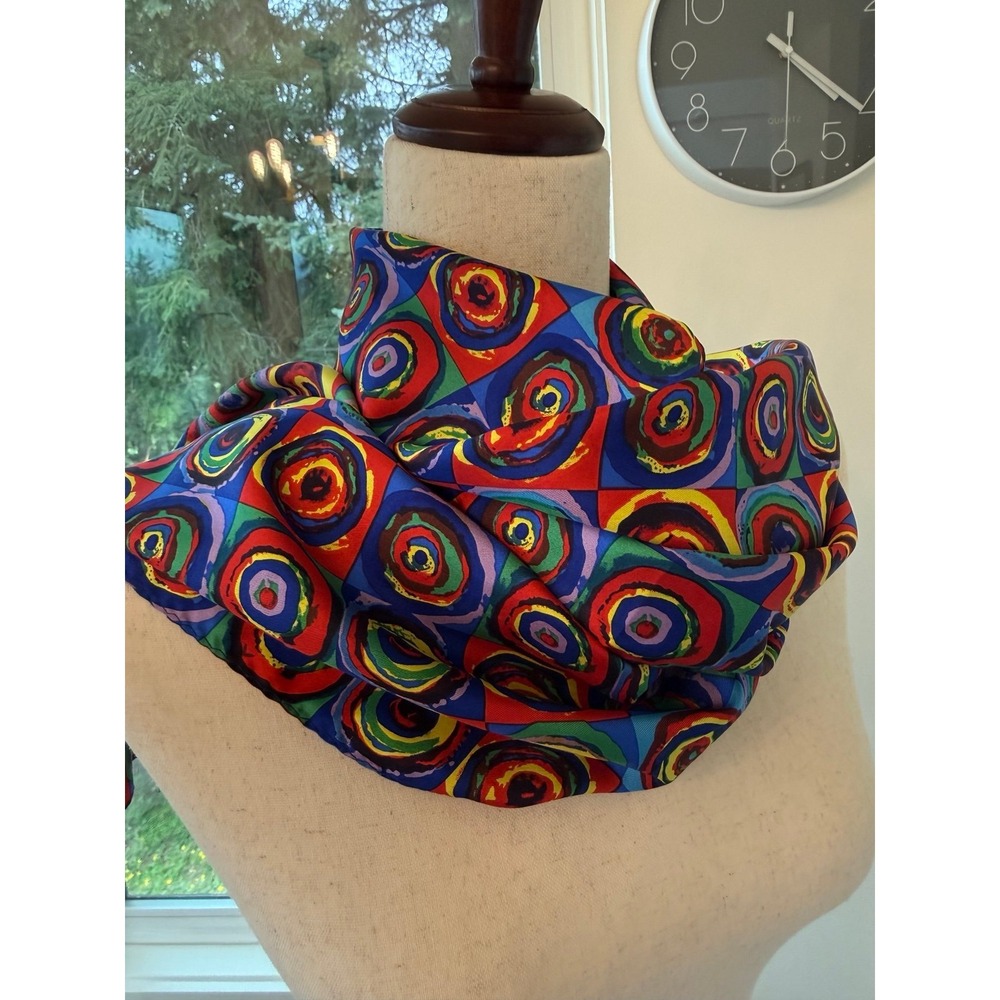 Gallery collection silk scarf